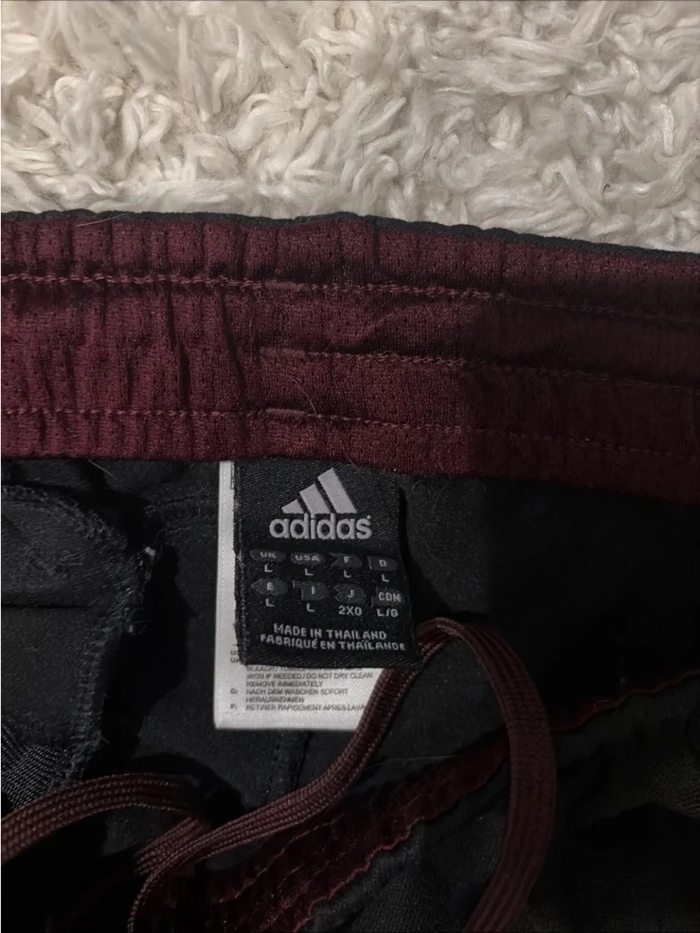 adidas sweatpants men’s large